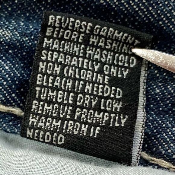 Carbon Black Men Distressed Relaxed Straight Leg Jeans 29x32 Denim - Picture 13 of 16